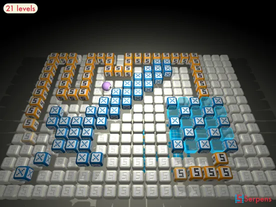 Zrzuty ekranu Snake Cubes iPad 