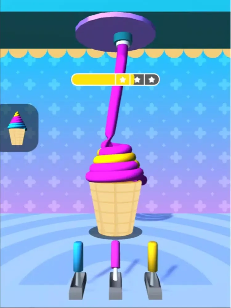 Icing Ice Cream - Mix Color iPad  스크린샷