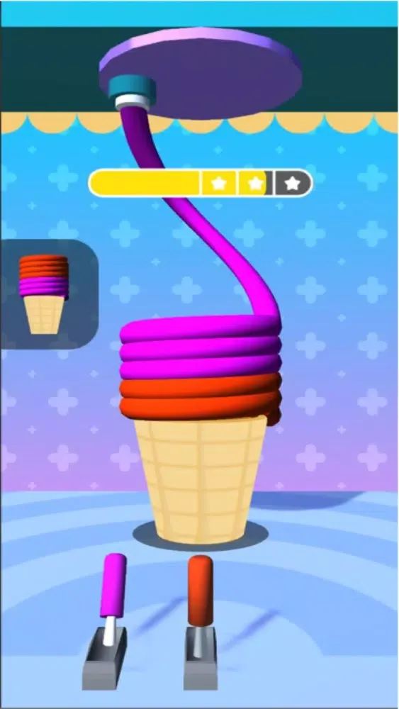 Icing Ice Cream - Mix Color 스크린샷