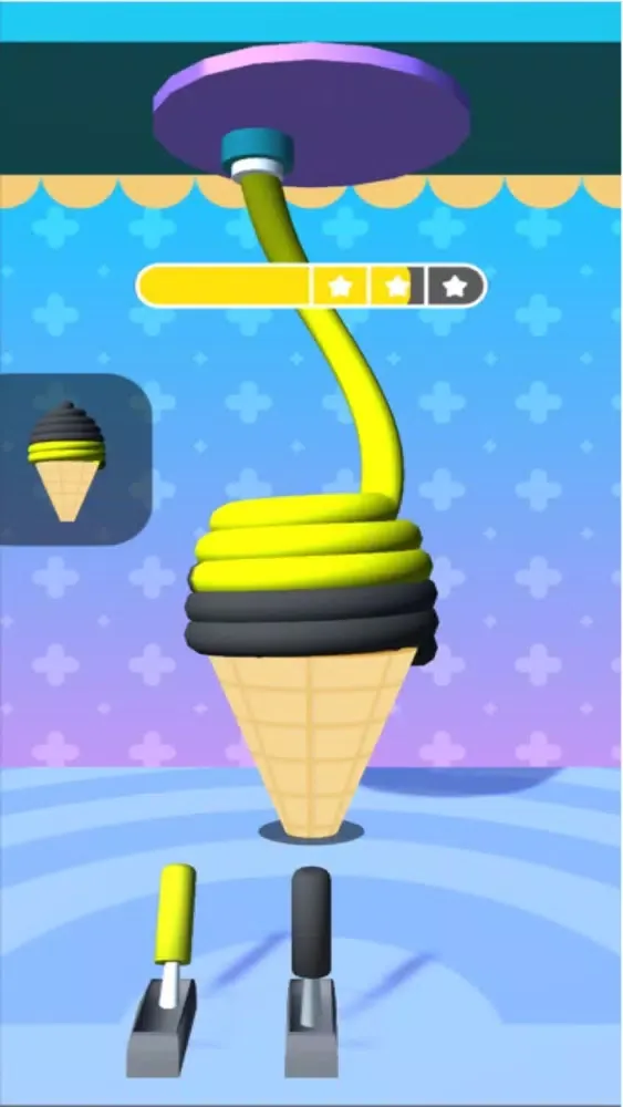 Icing Ice Cream - Mix Color 스크린샷