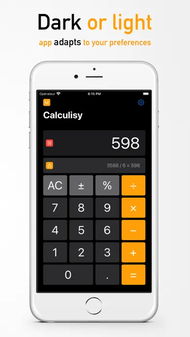 Zrzuty ekranu Calculisy