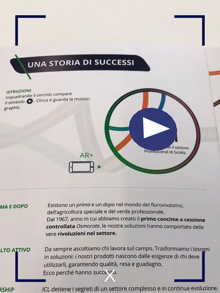 Captures d'écran de ICL Augmented reality – Company profile + Italia iPad 