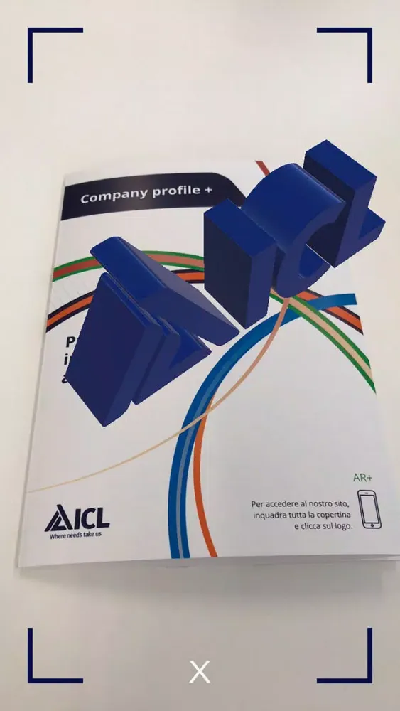 Captures d'écran de ICL Augmented reality – Company profile + Italia