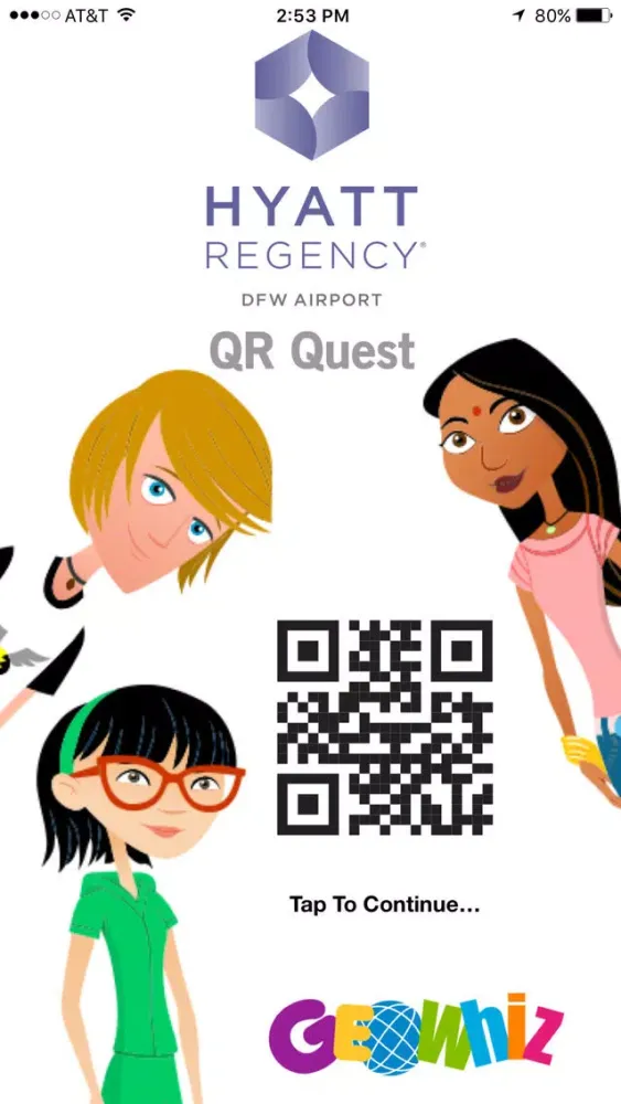 ภาพหน้าจอของ GeoKidsQuest – DFW Hyatt