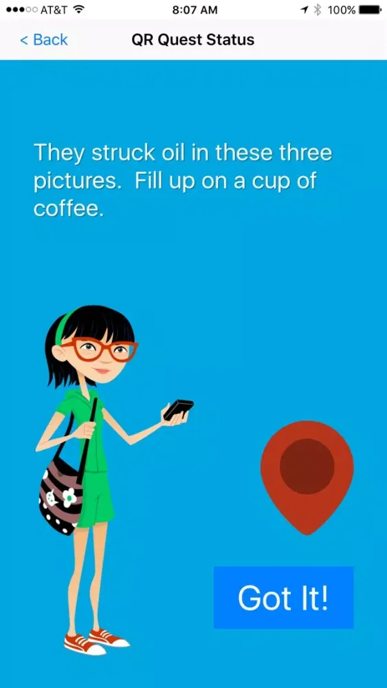 ภาพหน้าจอของ GeoKidsQuest – DFW Hyatt