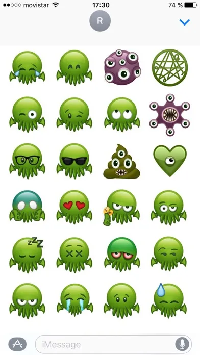 صور Cthulhu Emojis