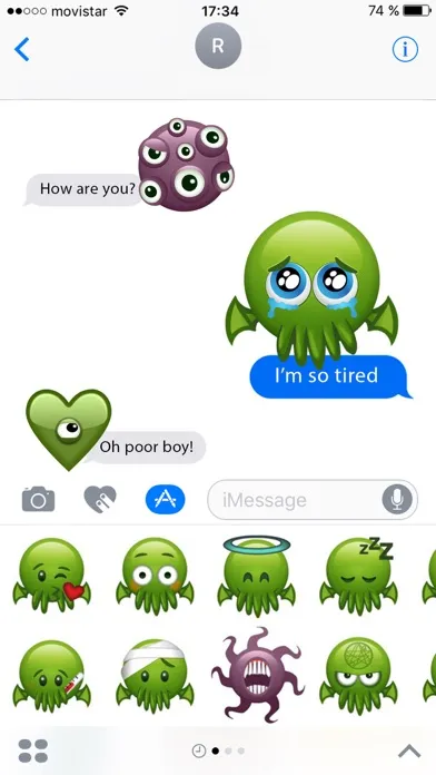 صور Cthulhu Emojis