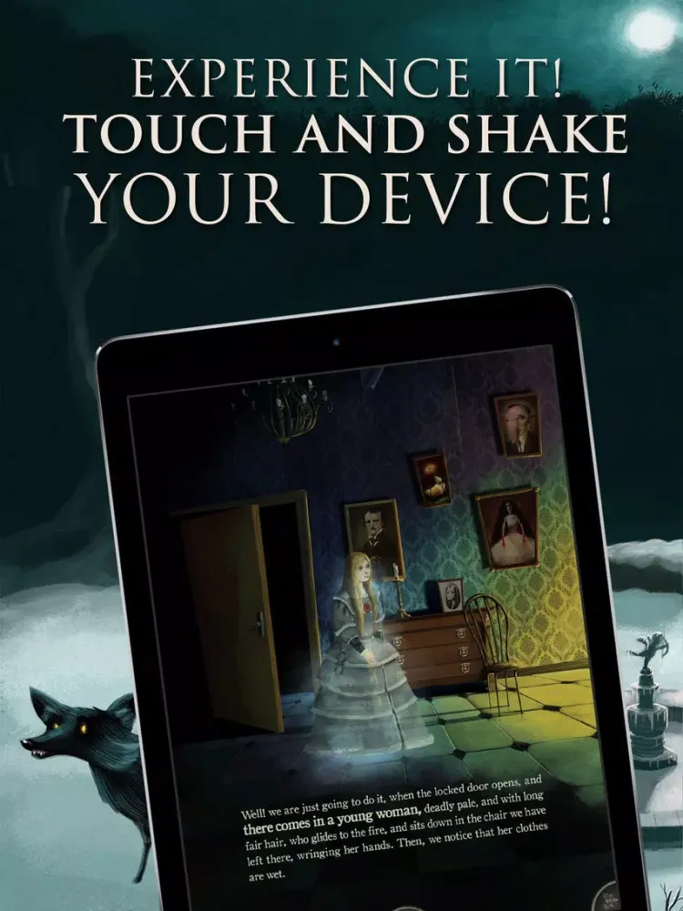 iClassics Showcase: an interactive Gift for mystery art book lovers iPad  Screenshots