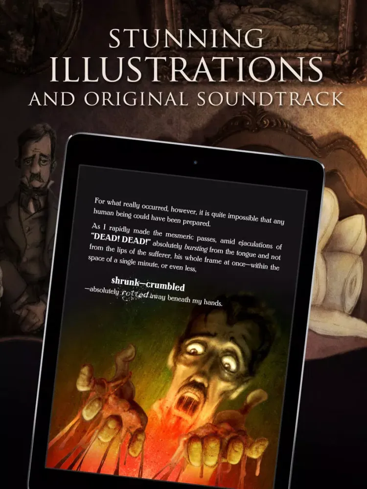 iClassics Showcase: an interactive Gift for mystery art book lovers iPad  Screenshots