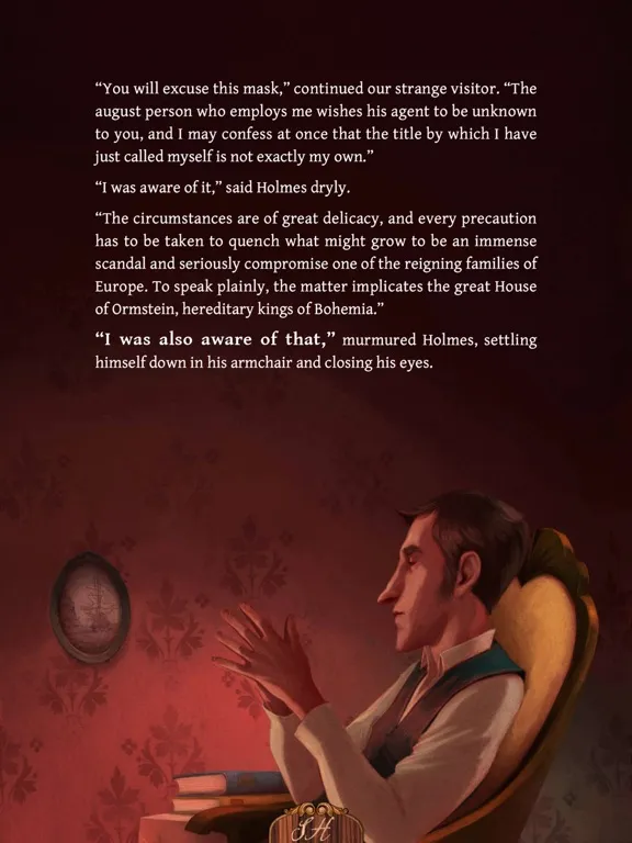 Zrzuty ekranu iDoyle: Sherlock Holmes iPad 