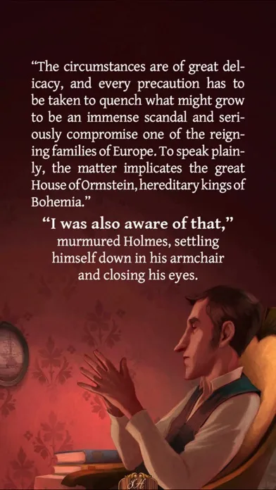 Zrzuty ekranu iDoyle: Sherlock Holmes