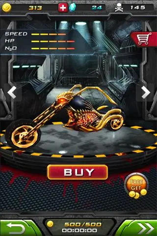 Captures d'écran de Death Moto 2 : Zombile Killer
