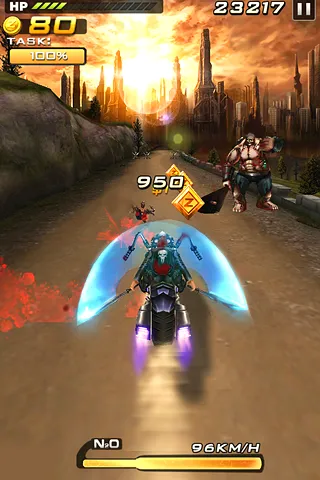 Captures d'écran de Death Moto 2 : Zombile Killer