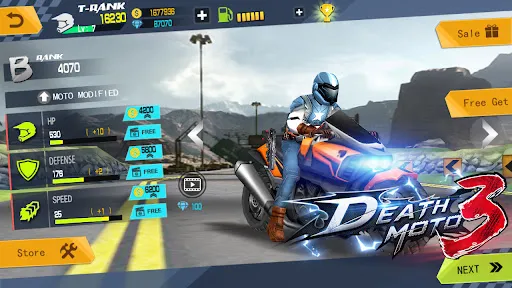 Death Moto 3 : Fighting  Rider Screenshots