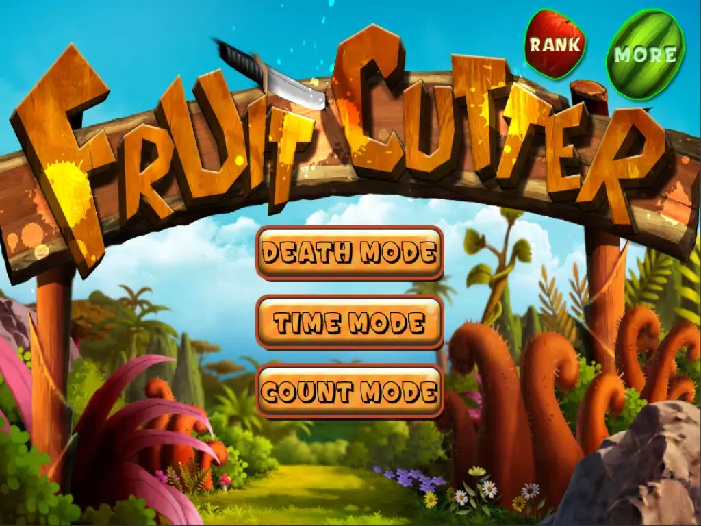 Tangkapan skrin Fruit Cutter iPad 