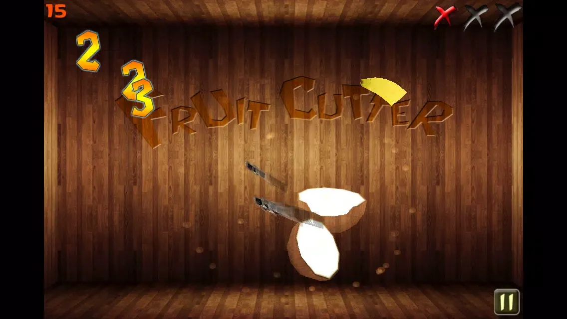 Tangkapan skrin Fruit Cutter