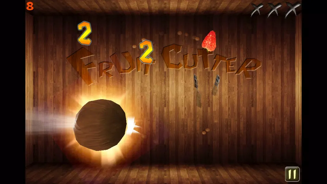 Tangkapan skrin Fruit Cutter