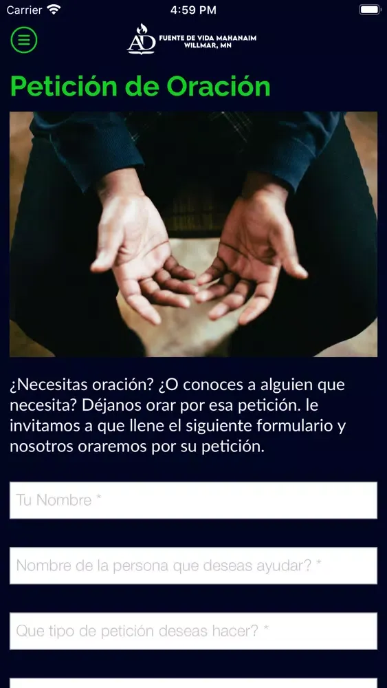 Fuente de Vida Mahanaim应用截图