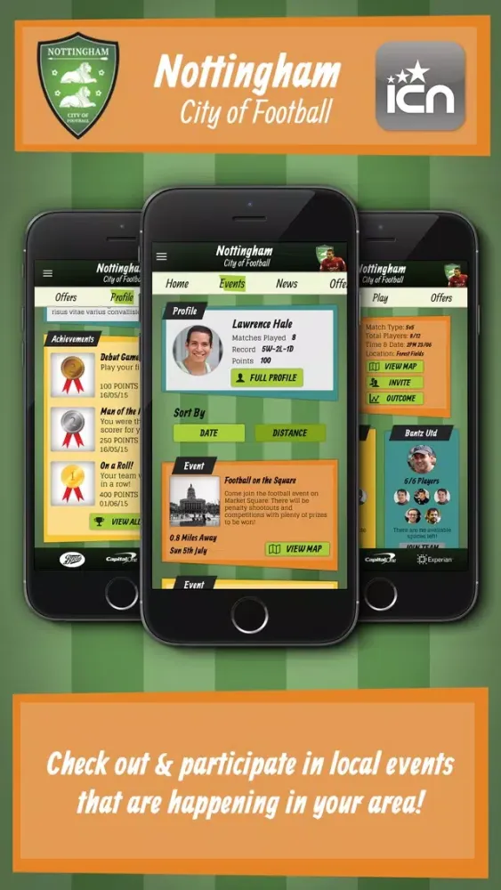 Скриншоты Nottingham City Of Football