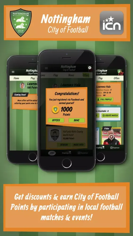 Скриншоты Nottingham City Of Football