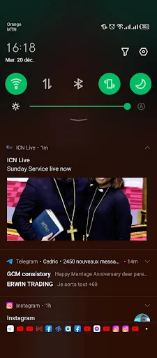 ICN Live سکرین شاٹس