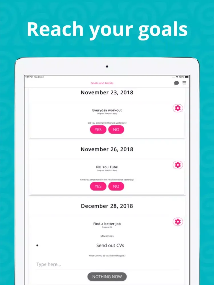 Icoachi: self-care & self-love iPad 应用截图