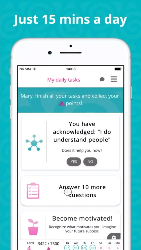 Icoachi: self-care & self-love应用截图