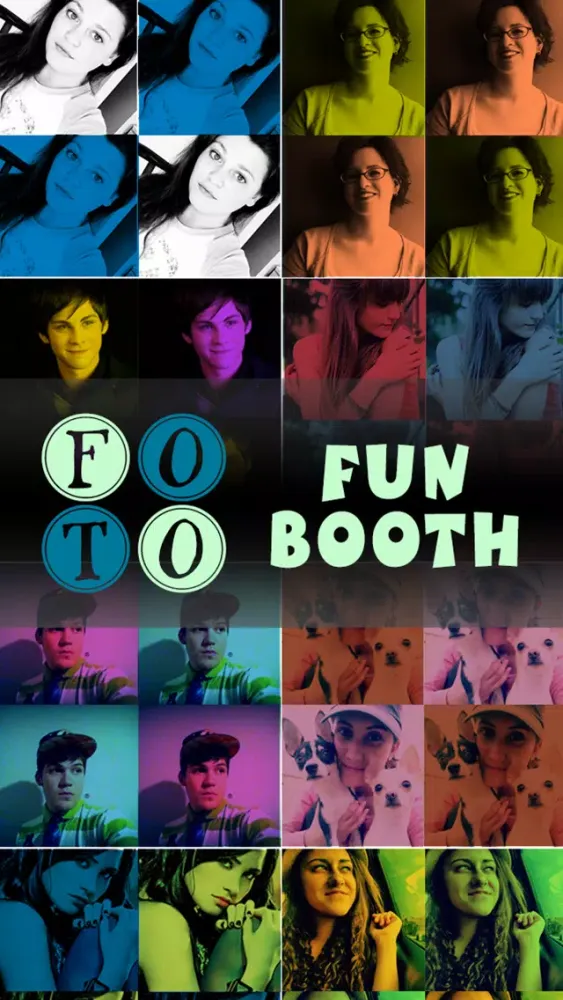 Funny Photo Booth Free - Create Awesome Square/Stripe Photo with 15 Different Filters & Share On Facebook,Twitter,Instagram应用截图