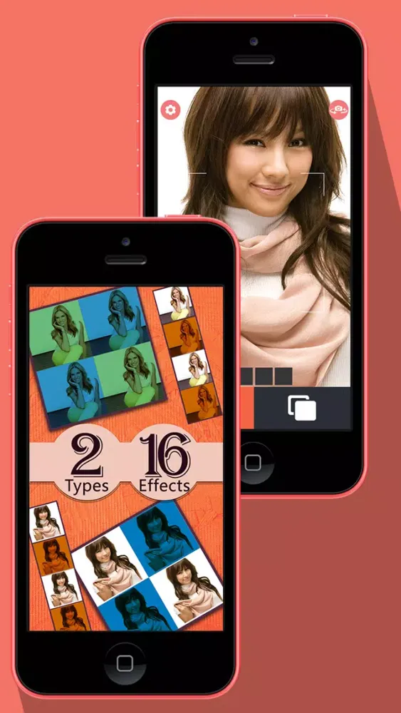 Funny Photo Booth Free - Create Awesome Square/Stripe Photo with 15 Different Filters & Share On Facebook,Twitter,Instagram应用截图