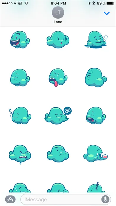 ภาพหน้าจอของ Wordie Stickers