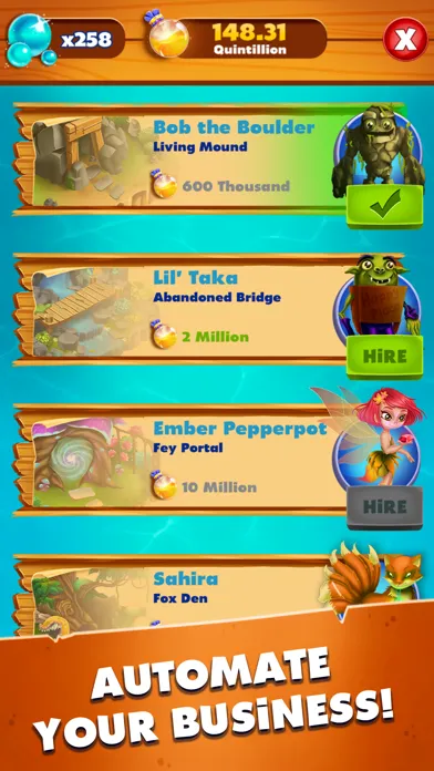 Epic Clicker - Creature Ark Screenshots