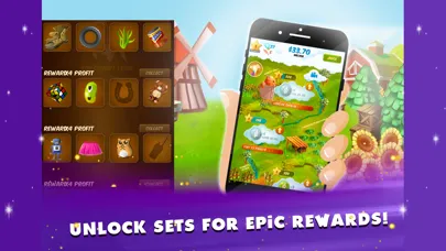 Capturas de tela do Idle Farming: Rainbow Village
