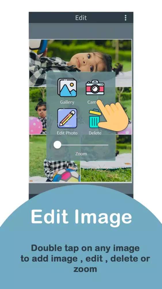 Ảnh chụp màn hình của iCollage - Grid Photo Maker