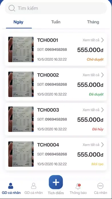 Screenshot di Epoint Merchant