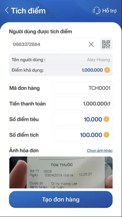 Screenshot di Epoint Merchant
