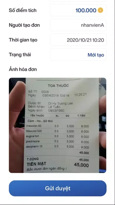 Screenshot di Epoint Merchant