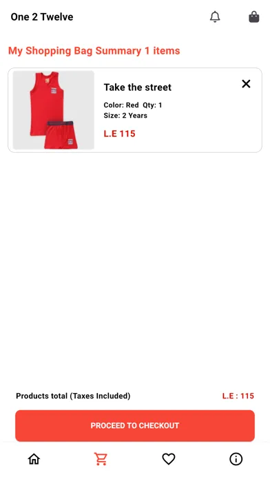 Screenshot di One2Twelve Store