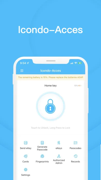 Tangkapan layar Icondo-Acces