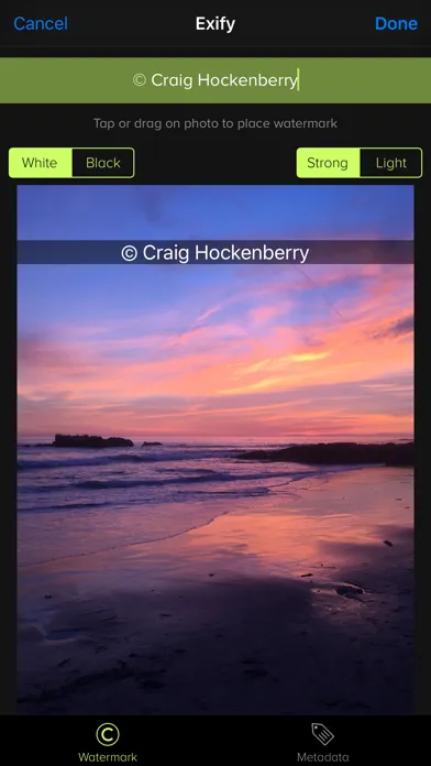 Capturas de pantalla de Exify - Tools for Photos