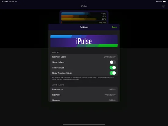 صور iPulse - Monitor Your Device iPad 