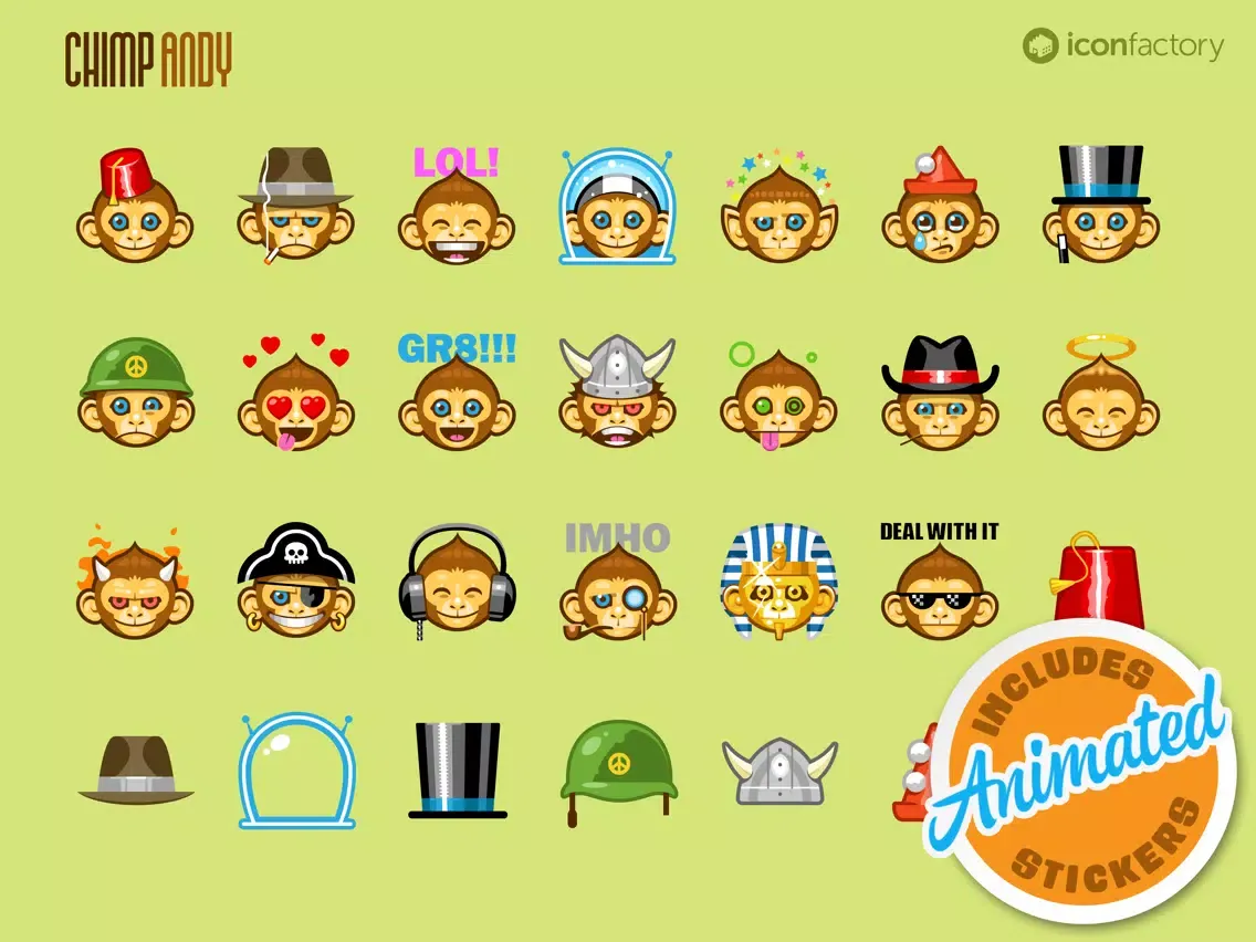Iconfactory Chimp Andy iPad  স্ক্রিনশট
