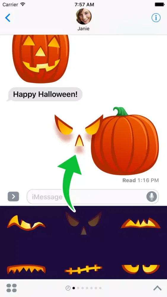 Iconfactory Hack-O-Lantern Stickers Screenshots
