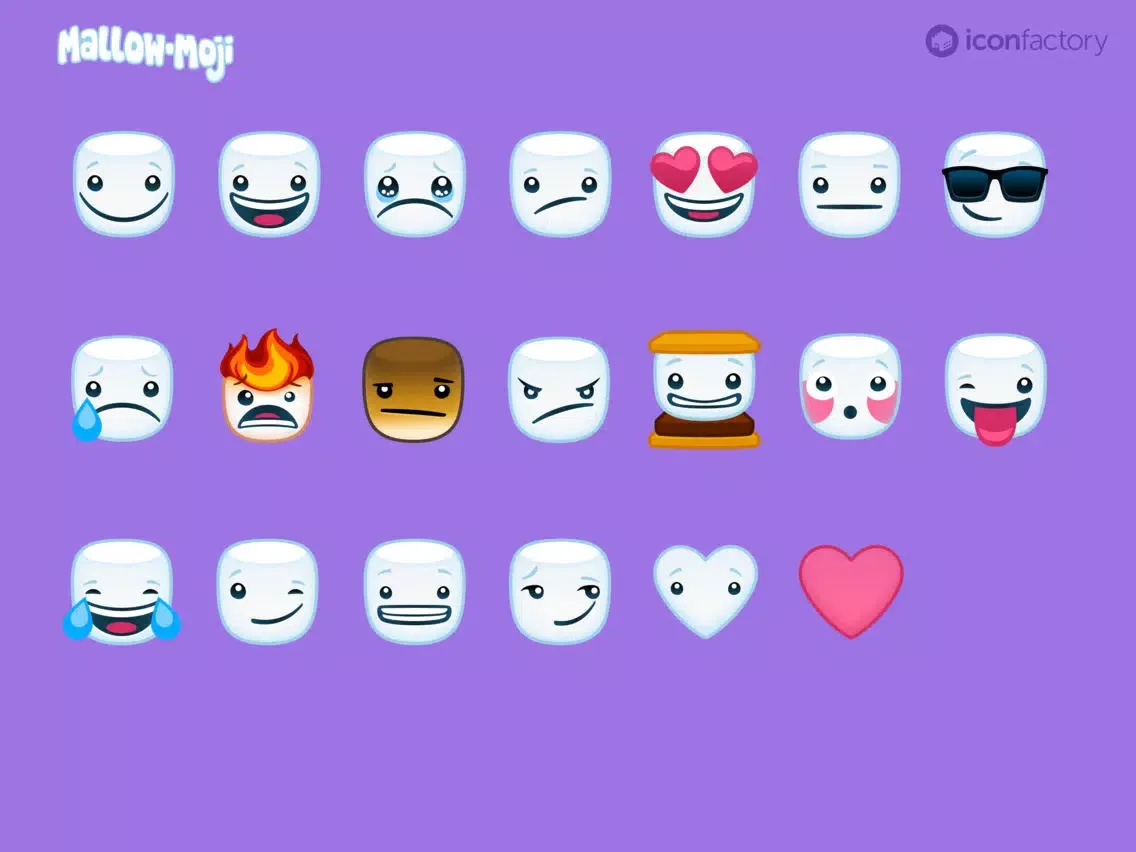 Iconfactory Mallow-moji iPad  Screenshots