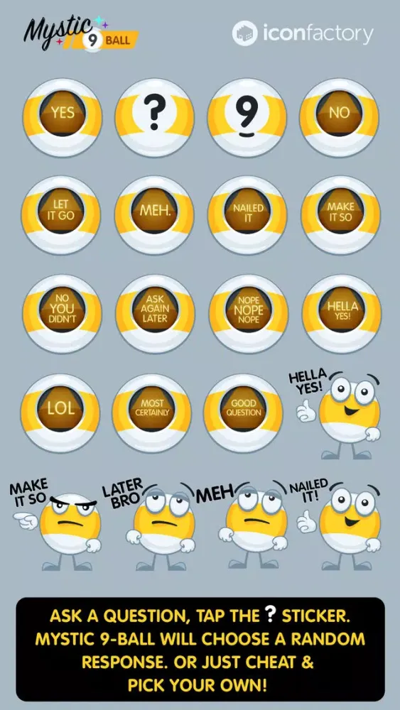 Iconfactory Mystic 9-Ball应用截图