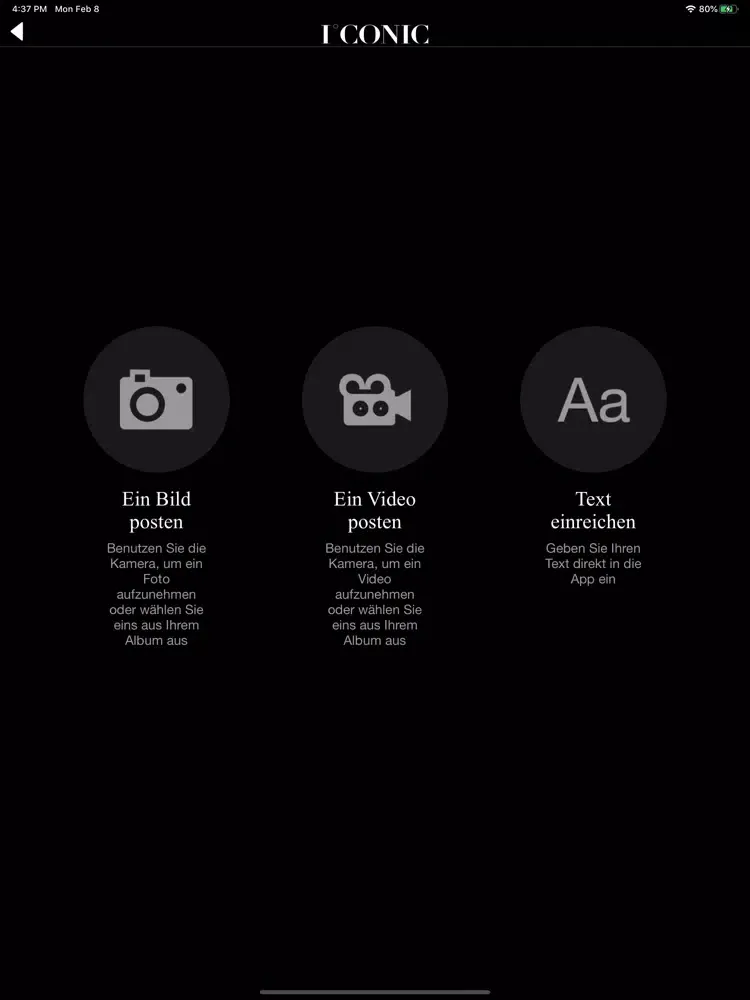 تصاویر I°CONIC iPad 