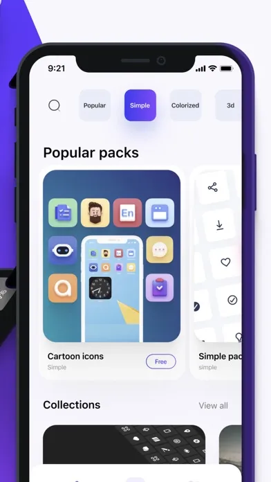 Tangkapan layar Icon Changer for App – Iconios