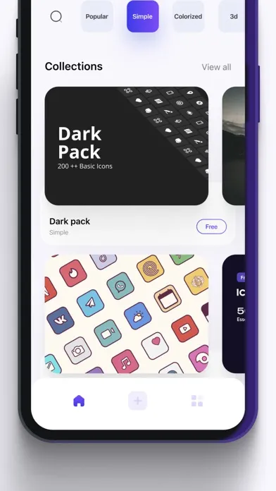 Tangkapan layar Icon Changer for App – Iconios