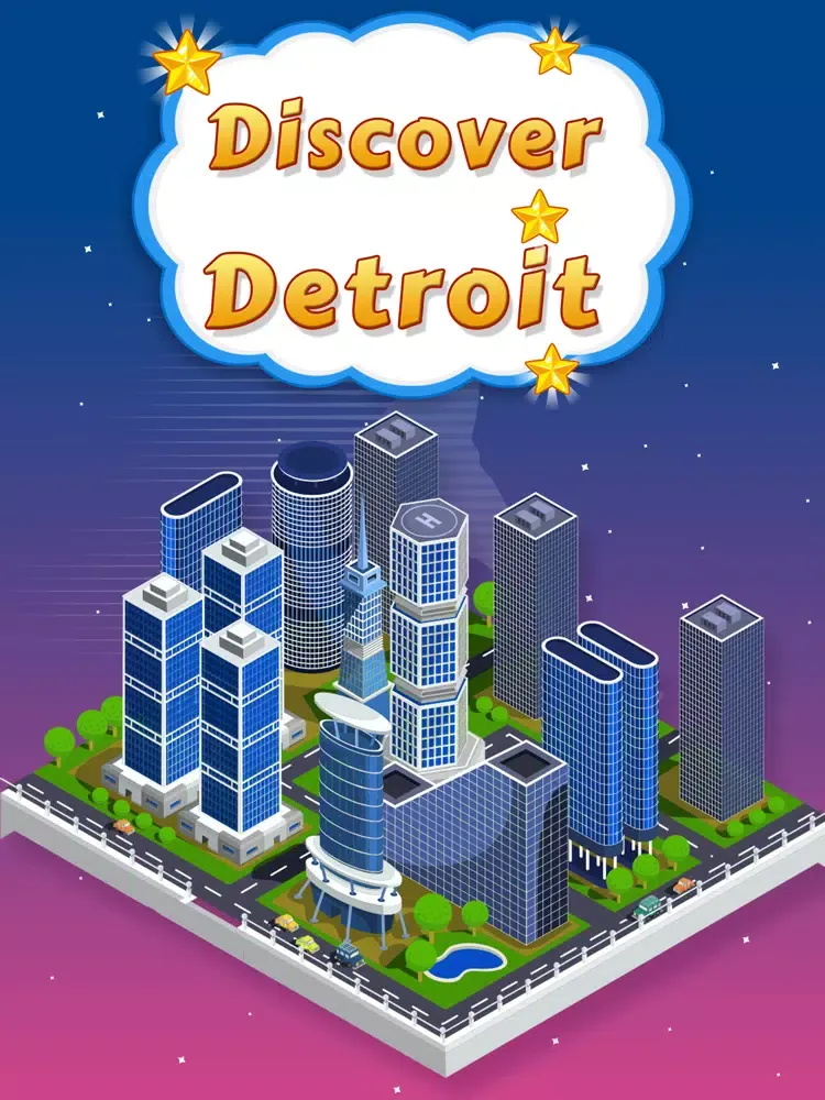 Capturas de pantalla de Discover Detroit Game iPad 