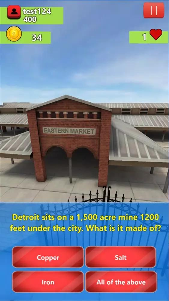 Capturas de pantalla de Discover Detroit Game