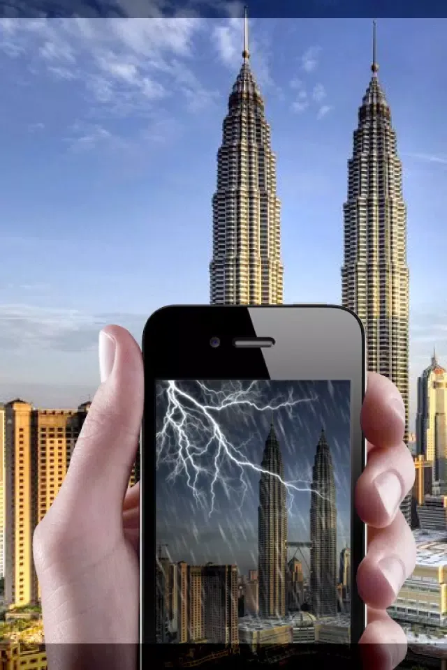 Vinode The Future Weather Forecast AR App 스크린샷